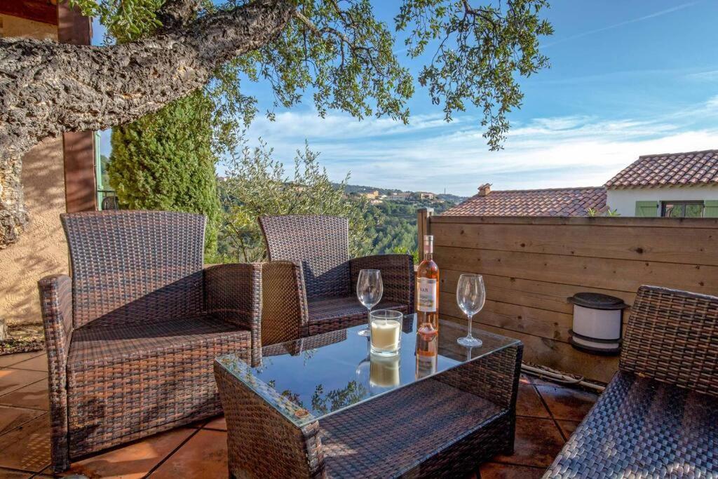 Aphrodite By Kleidos - Tres Belle Maison 6 P Climatisee Golfe Sainte Maxime Рокбрюн-сюр-Аржан Екстериор снимка